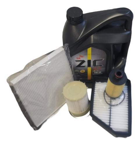 Kit Filtros C/ Aceite Ssangyong Korando 2.0 Diesel 2010/2016