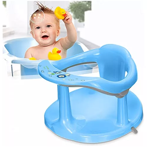 Asiento De Baño Bebé, Asiento Portátil Bañera De 6