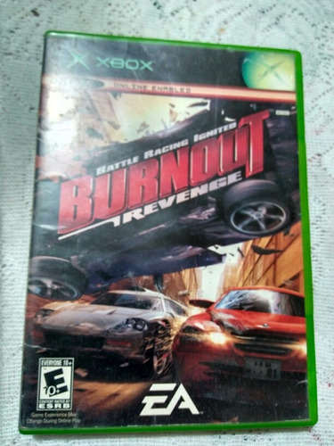 Xbox Burnout Revenge (no Conker,gta,castlevania,kof,metal)