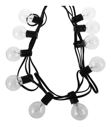 Imagen 8 de 10 de Serie De Luces Vintage Exterior Con 25 Focos G40 5w
