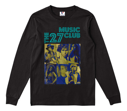 Playera 27 Club, 100% Algodón 02 M/l