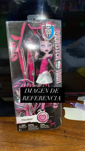 Muñeca Monster High Draculaura Básica W3 No Creep