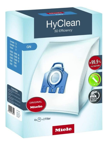 Bolsas De Aspiradora Miele Original Airclean Gn Para C2, C3,