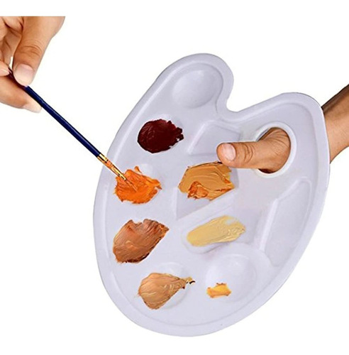 Bandeja De Plastico Para Pintura, Color Blanco. Marca Pyle