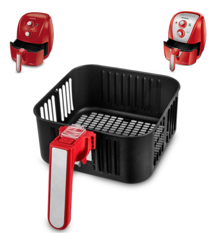Kit Puxador + Cesta Antiaderente Airfryer Afn-40 4l Mondial