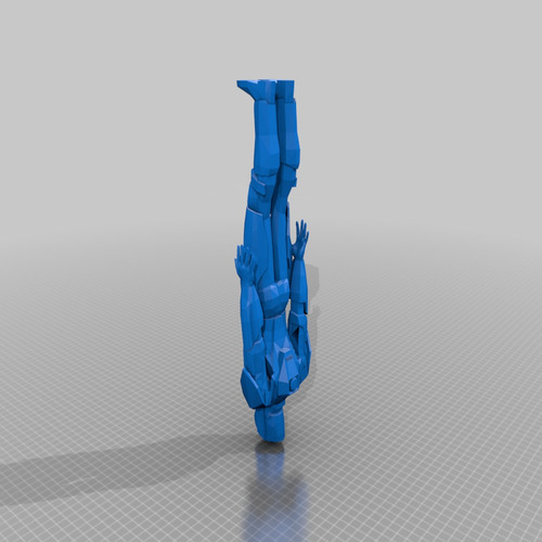 Imagen 4 de 4 de Piloto De La Fuerza De Tarea Terran Mode- Figura Plastica