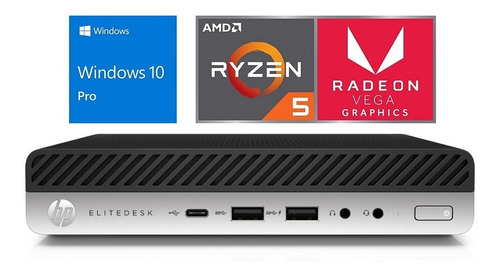 Computador Hp Mini Amd Ryzen 5 ,8gb Ram, Ssd Nvme 256gb