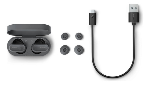 Fones de ouvido Philips Tat3509 True Wireless Bluetooth com cancelamento de ruído, autonomia de 24 horas