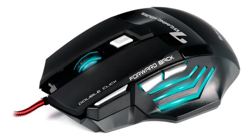 Mouse para jogo Briwax  X7 Pro preto