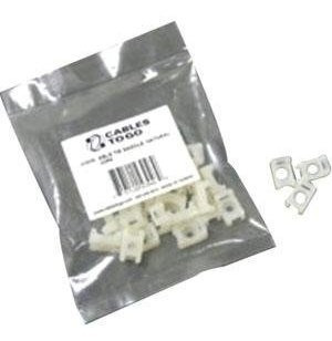 Cg Cable Tie Saddle Pk Blanco Pack