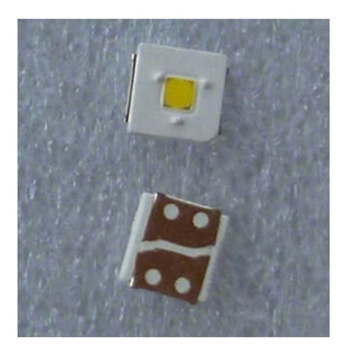 Imagen 1 de 2 de Pack 50 Led 3v 2.4w 3535 Simetrico Tiras Backlight 3 Picos