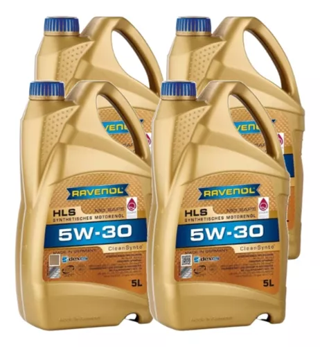 20 Litros Aceite Para Motor Ravenol Sintético Hls Sae 5w-30