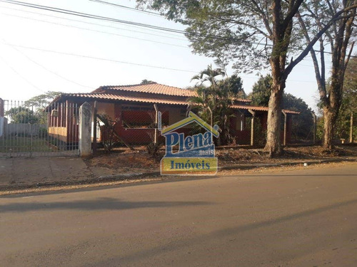 Imagem 1 de 3 de Chácara Com 3 Dormitórios À Venda, 1474 M² Por R$ 600.000 - Chácara Recreio Alvorada - Hortolândia/sp - Ch0157