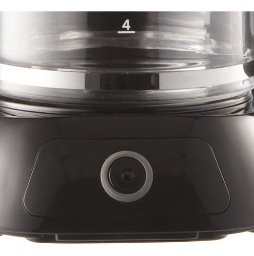 Cafetera De Filtro Smartlife 1.5lts 980w Sl-cm9402 Color Negro/Acero inoxidable