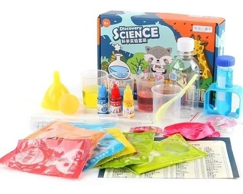 Set De Experimentos De Ciencias Químicas Para Niños - 168 Ex