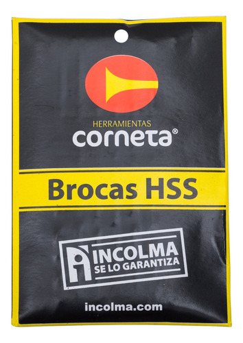Docena De Brocas Hss 1/8  Corneta De Incolma