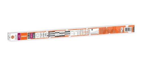 Imagen 2 de 3 de Tubo Led Osram T8 16w Luz Calida 1,20m 220v Pack X 10