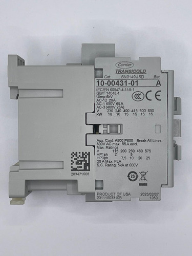 Carrier Contactor Reefer Container