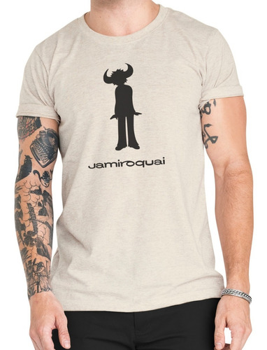 Polera Jamiroquai Funk Disco Algodón Orgánico Mus35