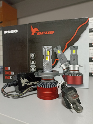 Bombillos Luces Led H4 Focus 30.000 Lúmenes Reales Chip Csp