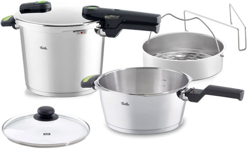 Fissler Vitaquick Green Juego De Ollas A Presión