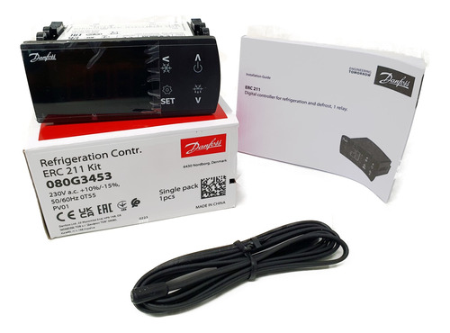 Controlador Electronico De Temperatura Danfoss Erc 211 220v