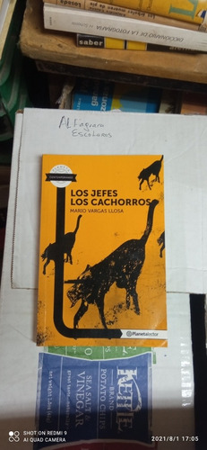 Libro Los Jefes Los Cachorros. Mario Vargas Llosa. Planeta
