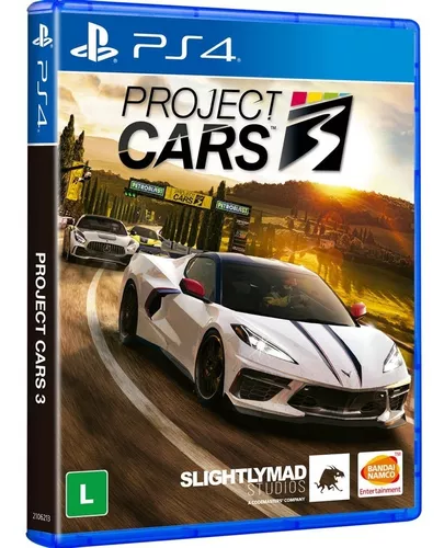 Project Cars 3 - PS4 - NOVO E LACRADO!