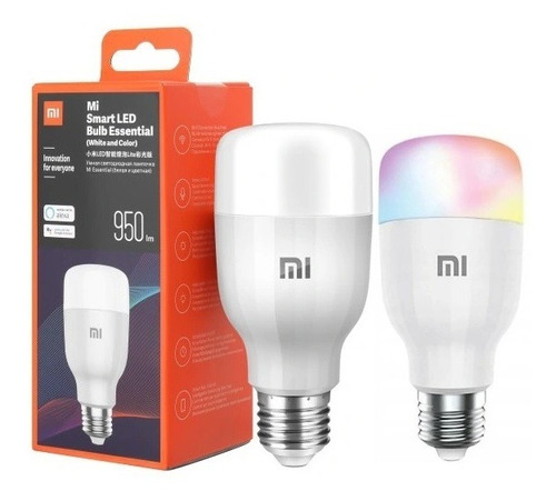 Lampara Smart Xiaomi Mi Led Ajustable Blanca Y Color Wifi