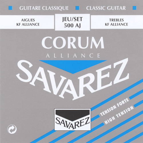 Savarez Corum Alliane 500aj Cuerda Guitarra Clasica Alta