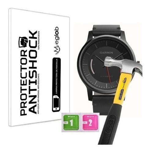 Protector De Pantalla Antishock Garmin Vívomove