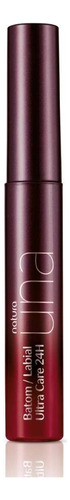 Batom hidratante Natura Una Ultra Care 24hs Cor Vermelho 4c