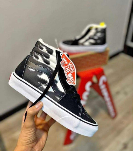 Vans Sk8 Hi Flame