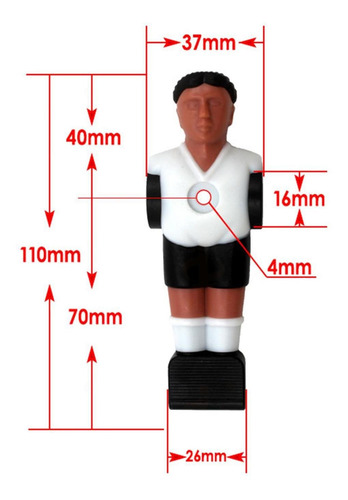 10 Uds. De Futbolín Para Hombres, De Mesa De Fútbol, Mini
