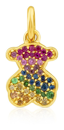Colgante Tous Icon Gems De Oro Con Zafiro