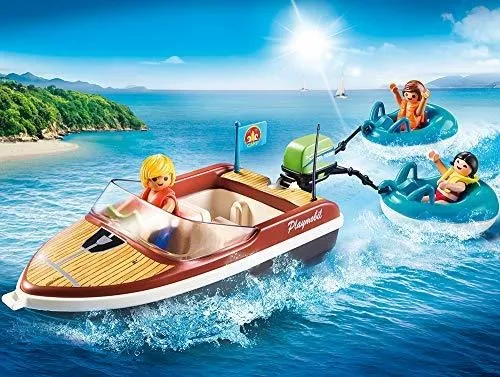 Playmobil lancha sales
