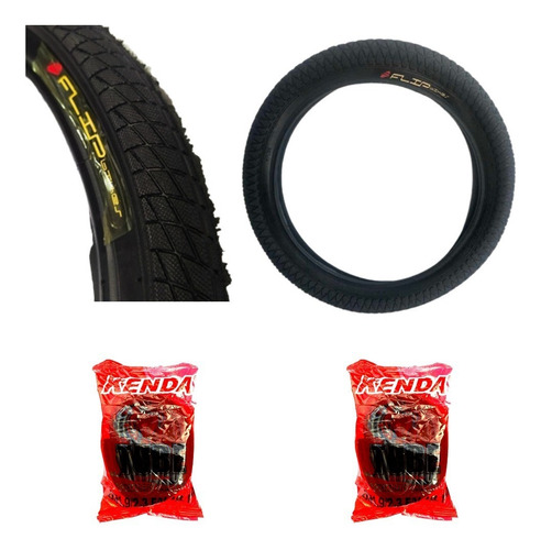 Imagen 1 de 1 de Combo Bicicleta Rin16 - 2 Cauchos + 2 Tripas + Envío Gratis
