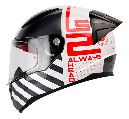 Casco Ls2 353 Sp Integral Half Certificado