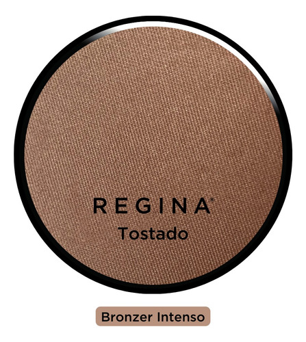 Imagen 1 de 6 de Bronzer Regina Tonalizador & Contour En Polvo Compacto 