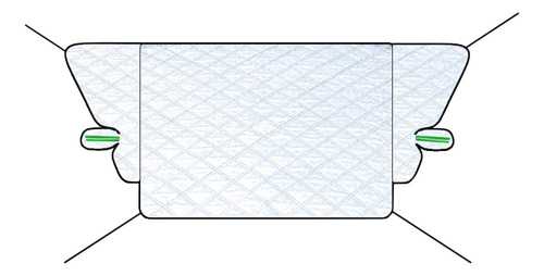 Protector De Nieve Q Car Snow Shield Fr 7003
