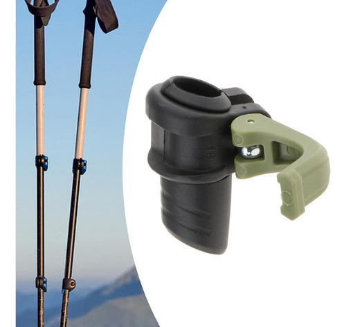 2 Clips De Bloqueo For Bastones De Trekking De 18 Mm