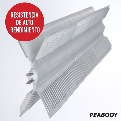 Imagen 6 de 9 de Calefactor Vitroconvector Peabody Pe-vc10 1000w Nuevo Diseño