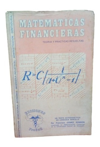 Matematicas Financieras Francisco Gomez Rondon