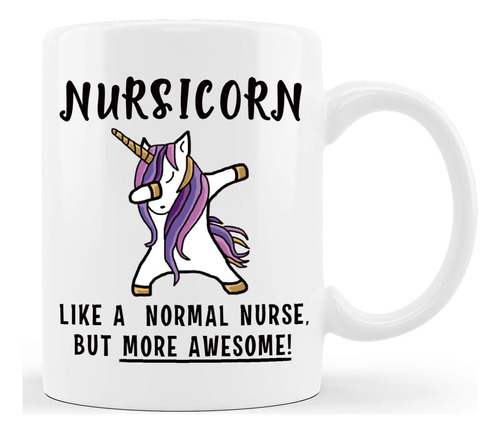 Tazas Clásicas Nursicorn Funny Nurse Gifts Gag Ideas De Rega