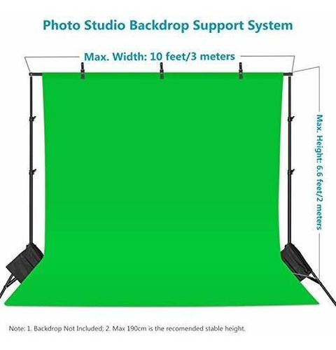 Neewer Foto Estudio Ajustable Barra Transversal Ancho 3 Metr