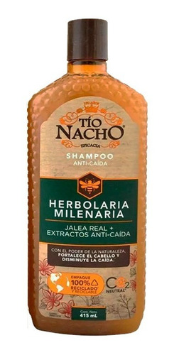 Tío Nacho Shampoo Herbolaria Milenaria 415 Ml.
