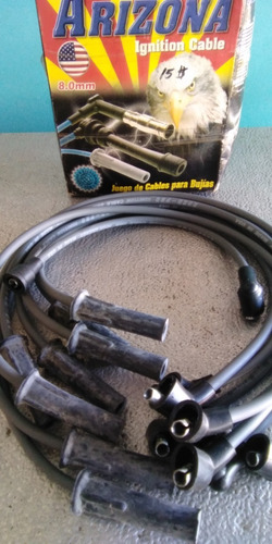 Juego De Cables Para Bujias 8.0mm Mar.arizona Usa 8cil.
