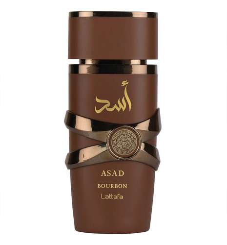 Perfume Árabe Lattafa Asad Bourbon 100ml Original Lacrado