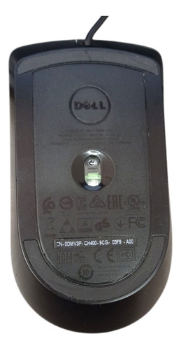 Mouse Dell Alambrico Ms116c Negro (Reacondicionado)