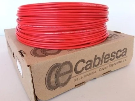 Cable Automotriz Awg 16 Cablesca Cobre Cable Calibre 16awg